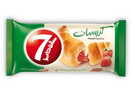 7days croissant strawberry filling 55g