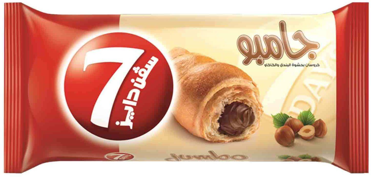 7Days Jumbo Croissant With Cocoa Filling 100g