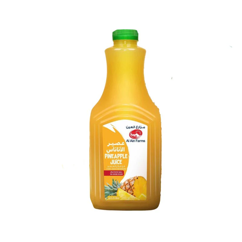 Al Ain Farms Pineapple Juice – 1.5L | Tropical Taste - Image 2