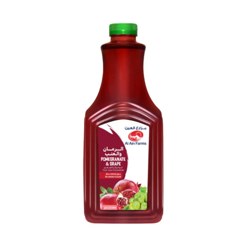 Al Ain Pomegranate & Grape Nectar – 1.5L | Rich Flavor