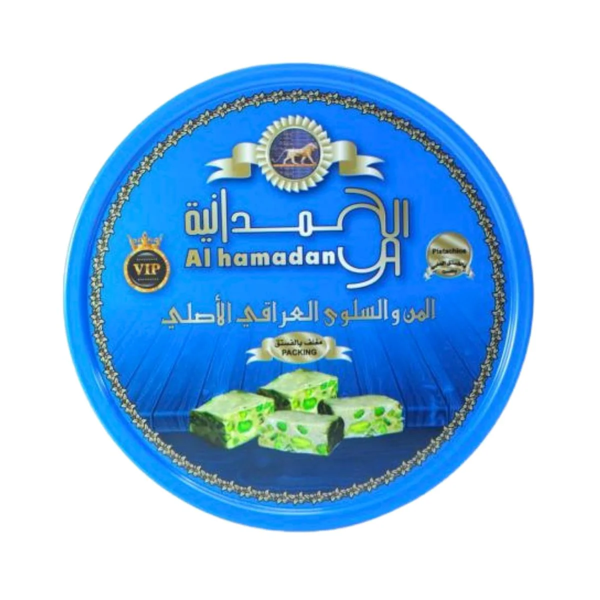 Al Hamadanya Mann & Salwa With Pistachio, Packed 400g