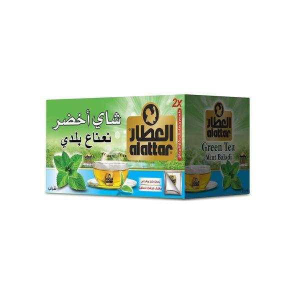Alattar Green Tea  Mint Baladi 20bag