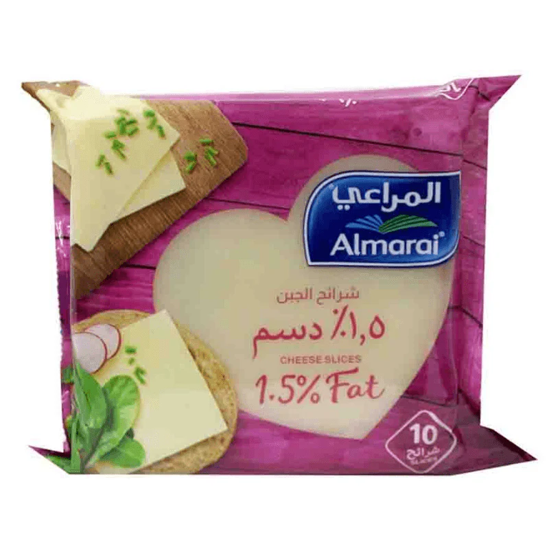 Almarai 1.5% Fat Cheese Slice 200g