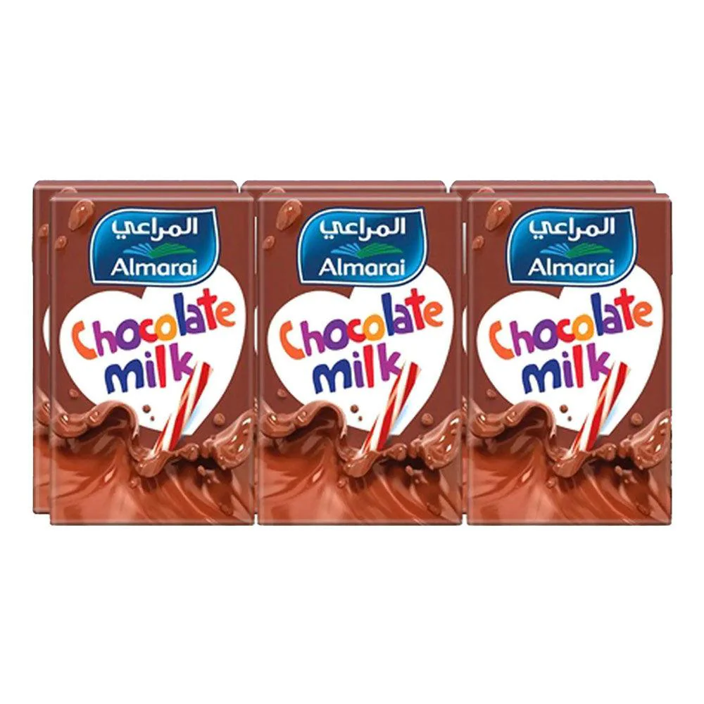 Almarai Long Life Chocolate Milk 6x150ml - Image 2