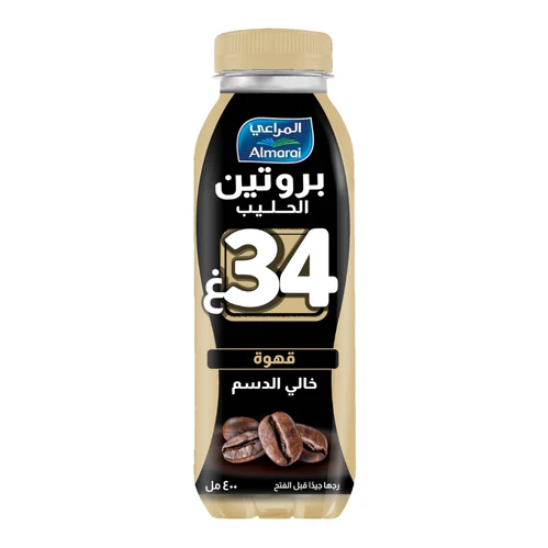 Almarai Milk Protein with Coffee Fat-Free - 400ml