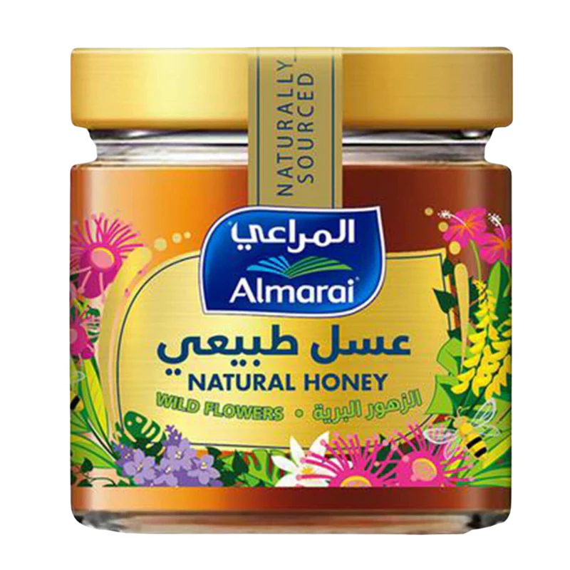 Almarai Natural Honey Wildflower 500g - Image 2