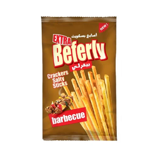 Beferly Crackers Salty Sticks Barbecue Flavour