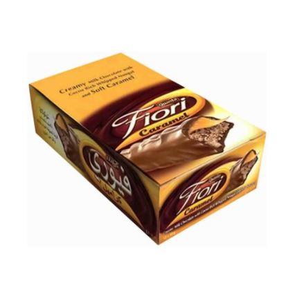 Fiori Caramel Creamy Milk Chocolate 12 x 30g