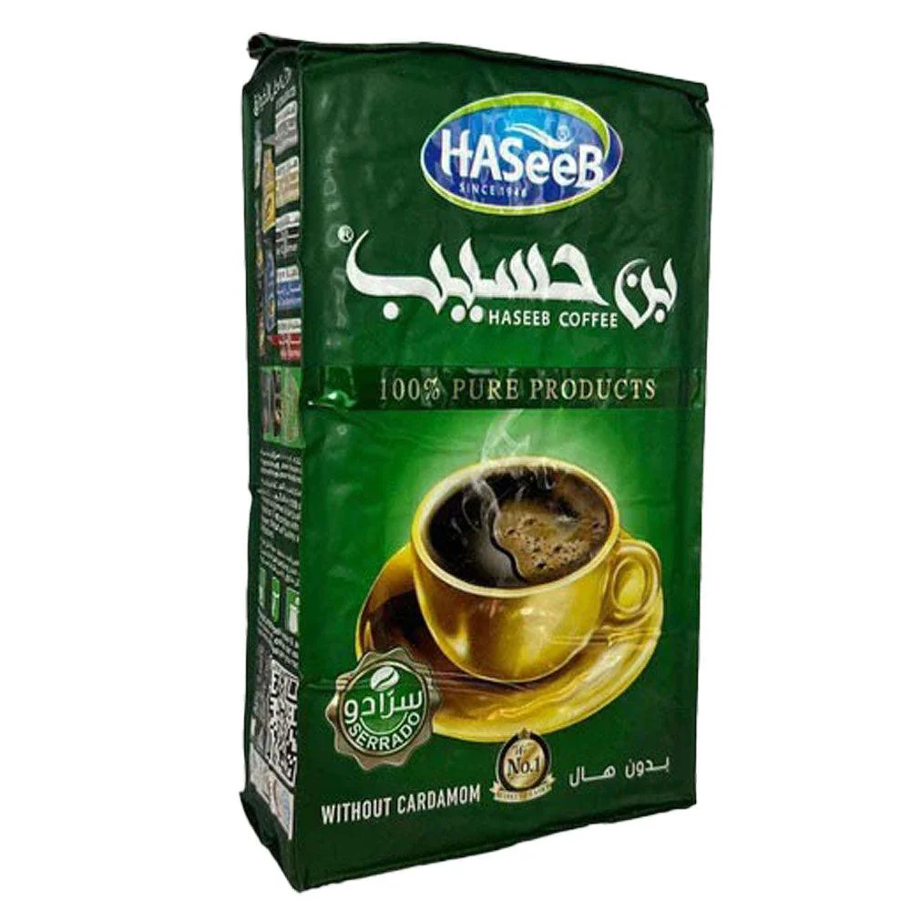 Haseeb Turkish Coffee Green Without Cardamom 500g - Image 2