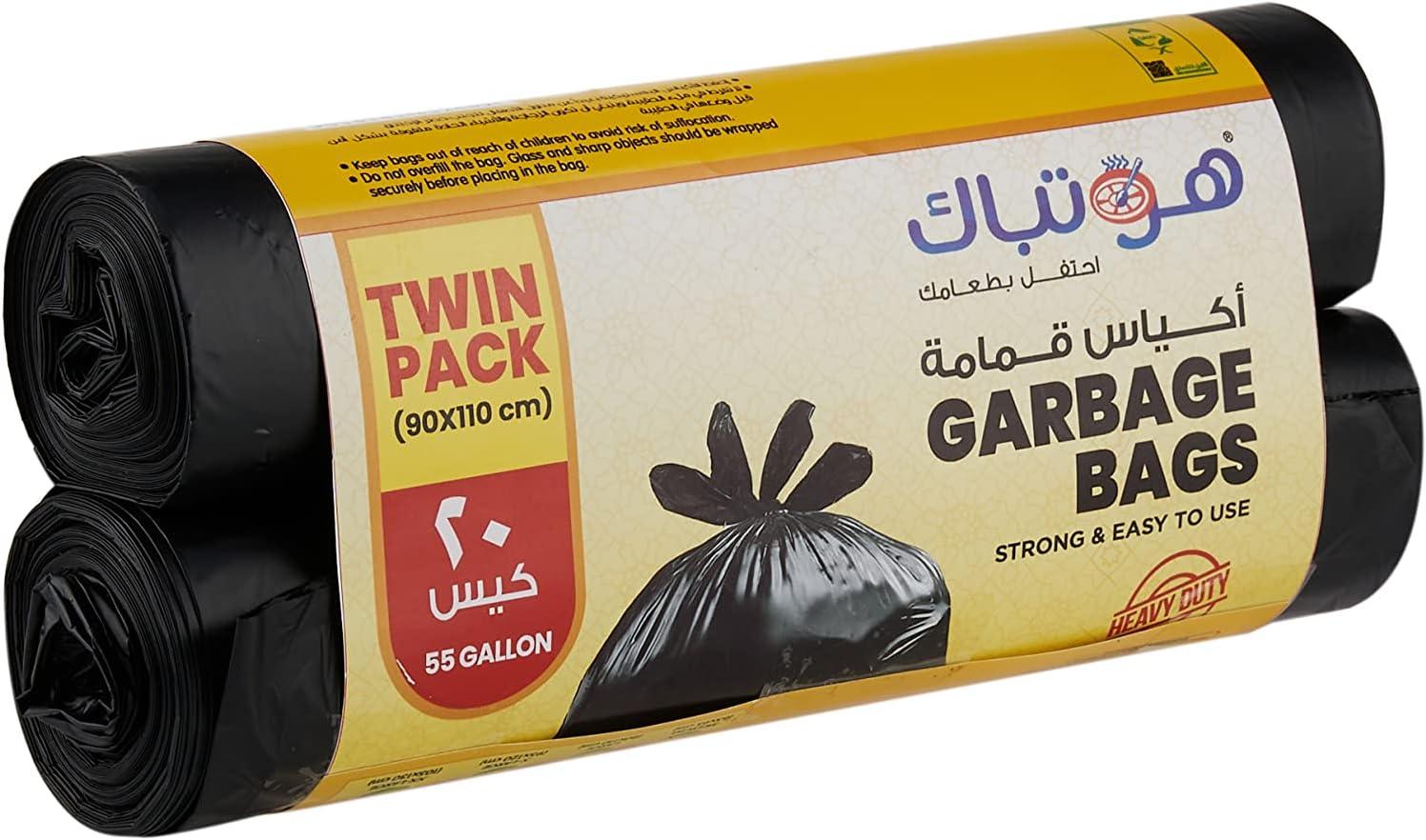 Hotpack Garbage Bag Roll Economy 90X110cm 10 Pieces X 2Roll