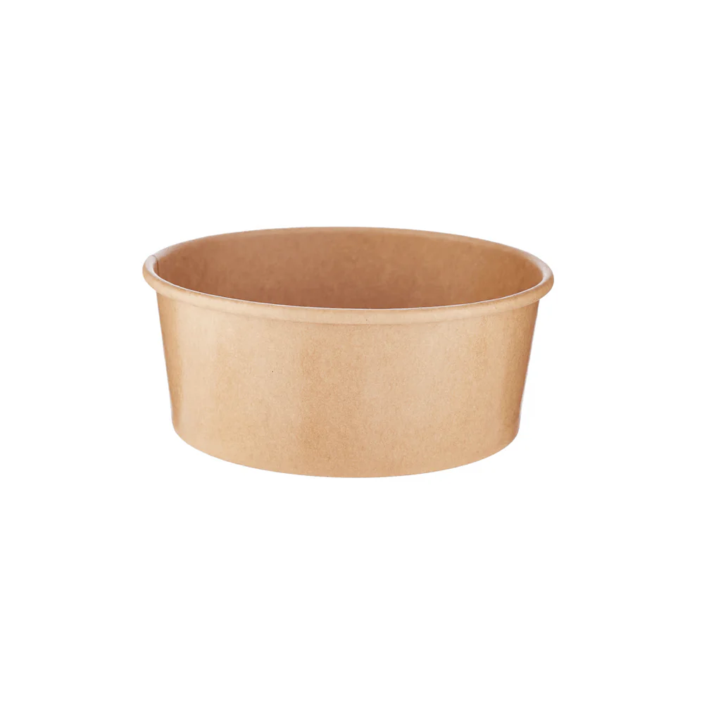 Hotpack Kraft Paper Salad Bowl Capacity 26oz 5pcs - Image 3
