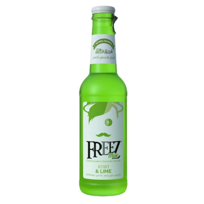 Kiwi & Lemon Carbonated Drink – Freez Mix (275ml)