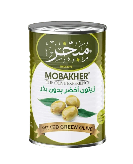 Mobakher Seedless Green Olives 2.5kg