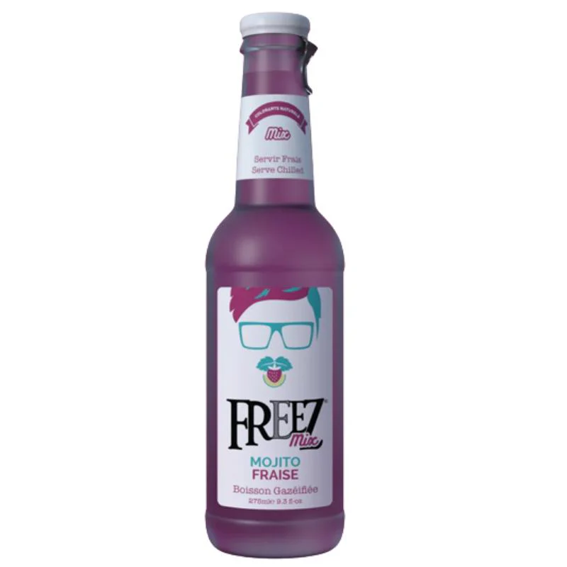 Mojito Strawberry Carbonated Drink – Freez Mix (275ml)