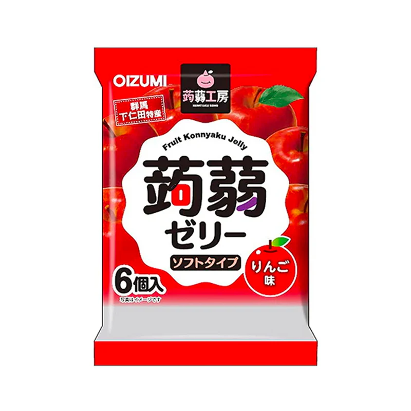 OIZUMI Konjac Jelly with Apple Flavor 106g