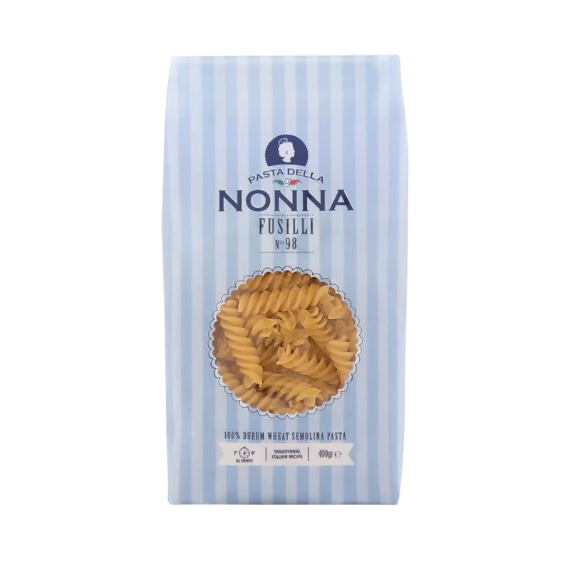 Pasta Della Nonna Fusilli – 400g | Spiral Italian Pasta