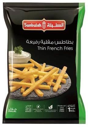 Sunbulah Frozen French Fries 1 kg