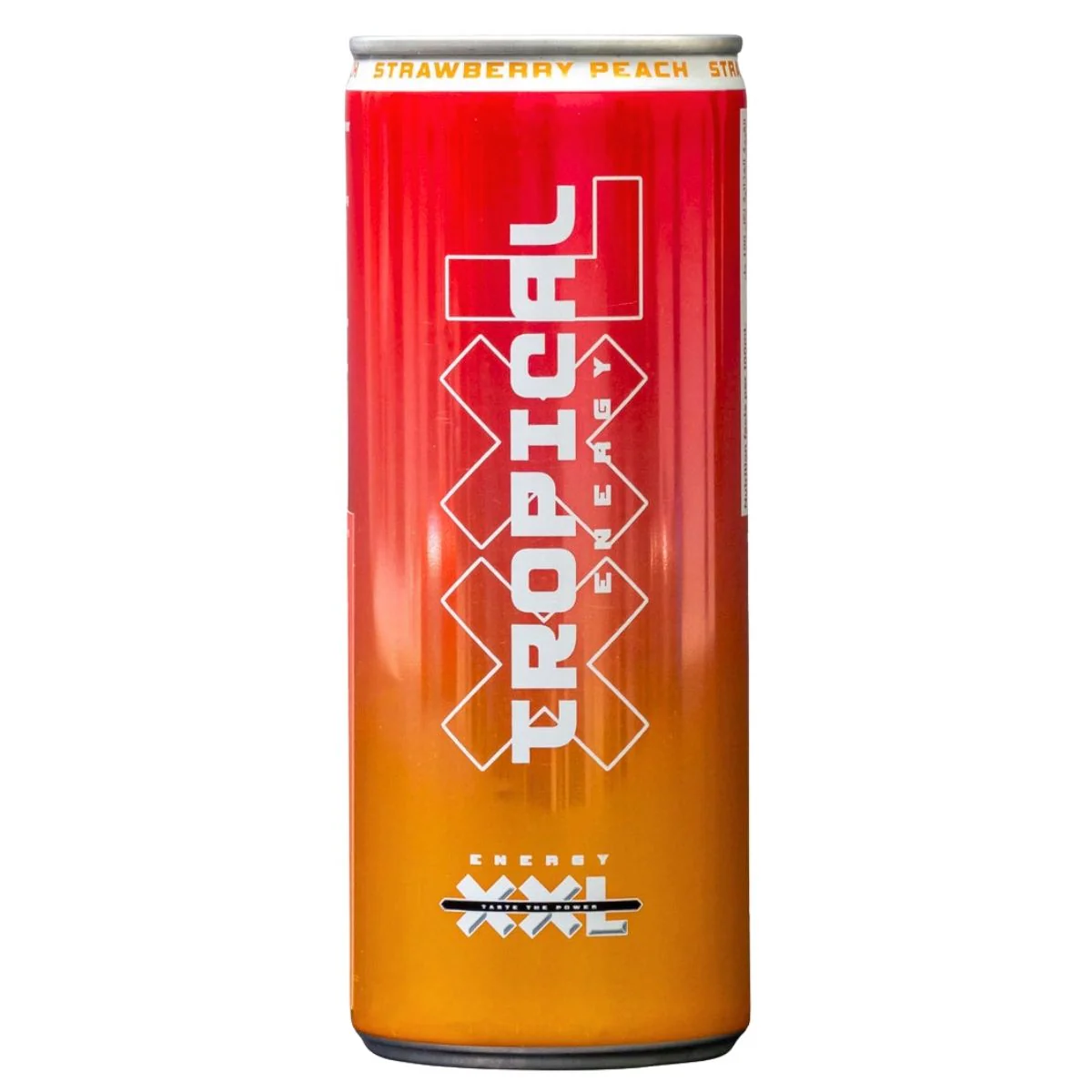 XxL Tropical Energy Drink Strawberry And Peach, 250ml